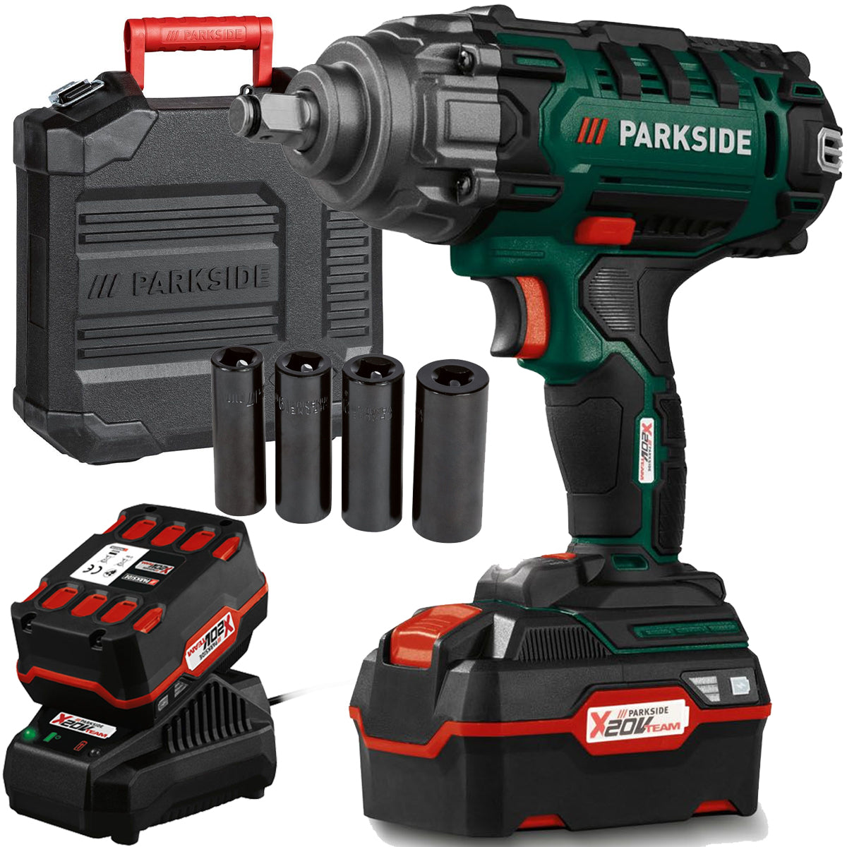 PARKSIDE Cordless Impact Wrench PASSK 20-Li A1