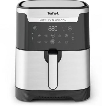 Tefal, Easy Fry Xxl 6.5L Stainless Steel, With Flexizone, 1830 W