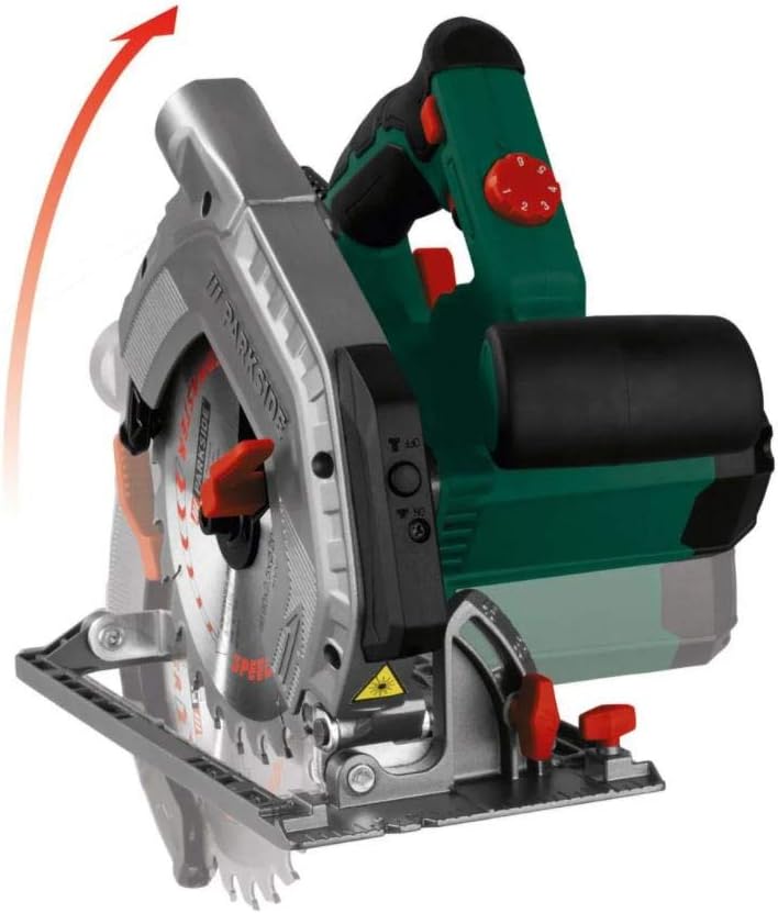 Parkside PHKS 1350 C2 Hand Circular Saw + Saw Blades Hand Circular Saw