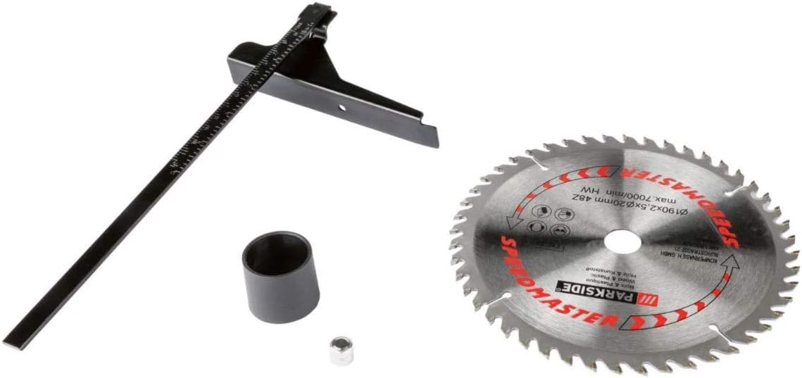 Parkside PHKS 1350 C2 Hand Circular Saw + Saw Blades Hand Circular Saw