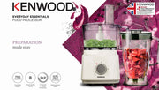 Kenwood Food Processor 750W, Multi-Functional FDP03.C0WH