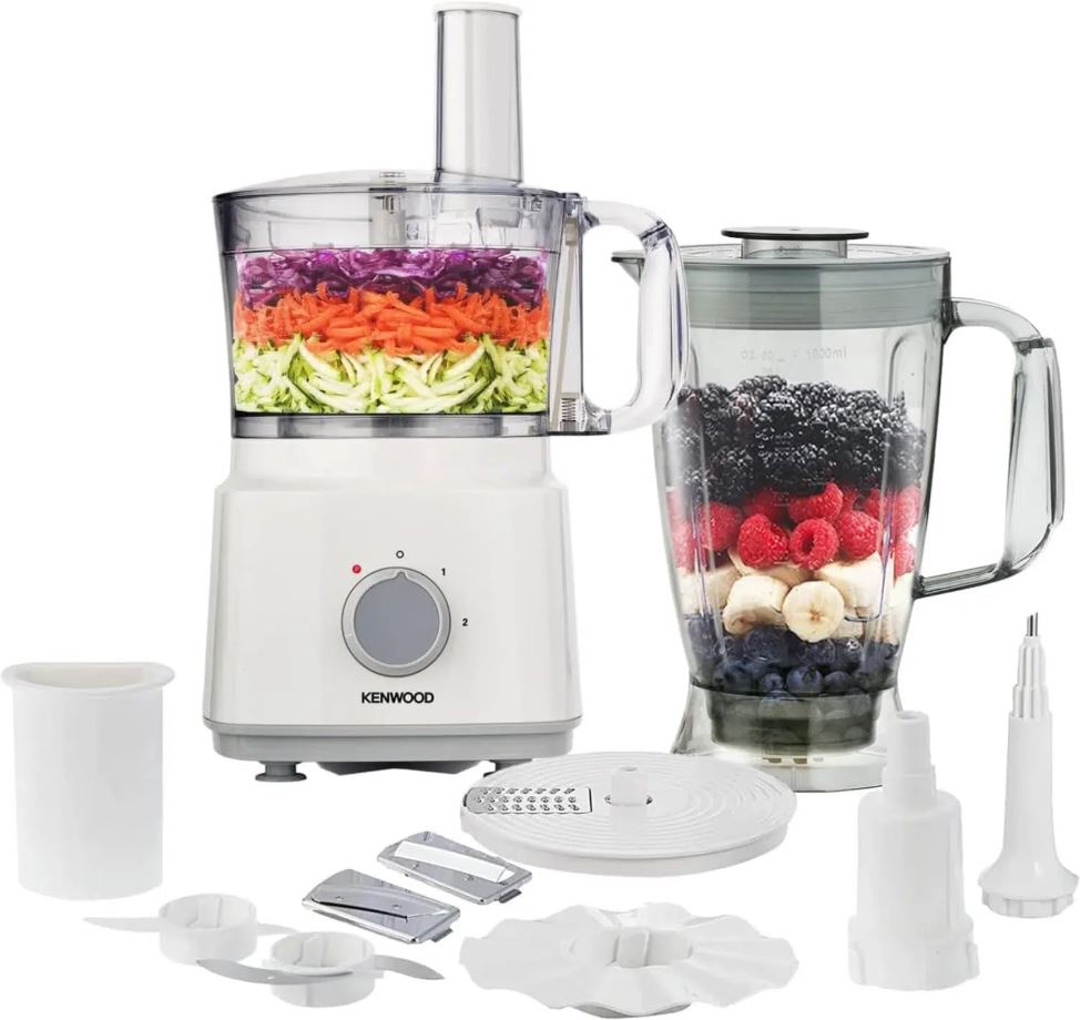 Kenwood Food Processor 750W, Multi-Functional FDP03.C0WH