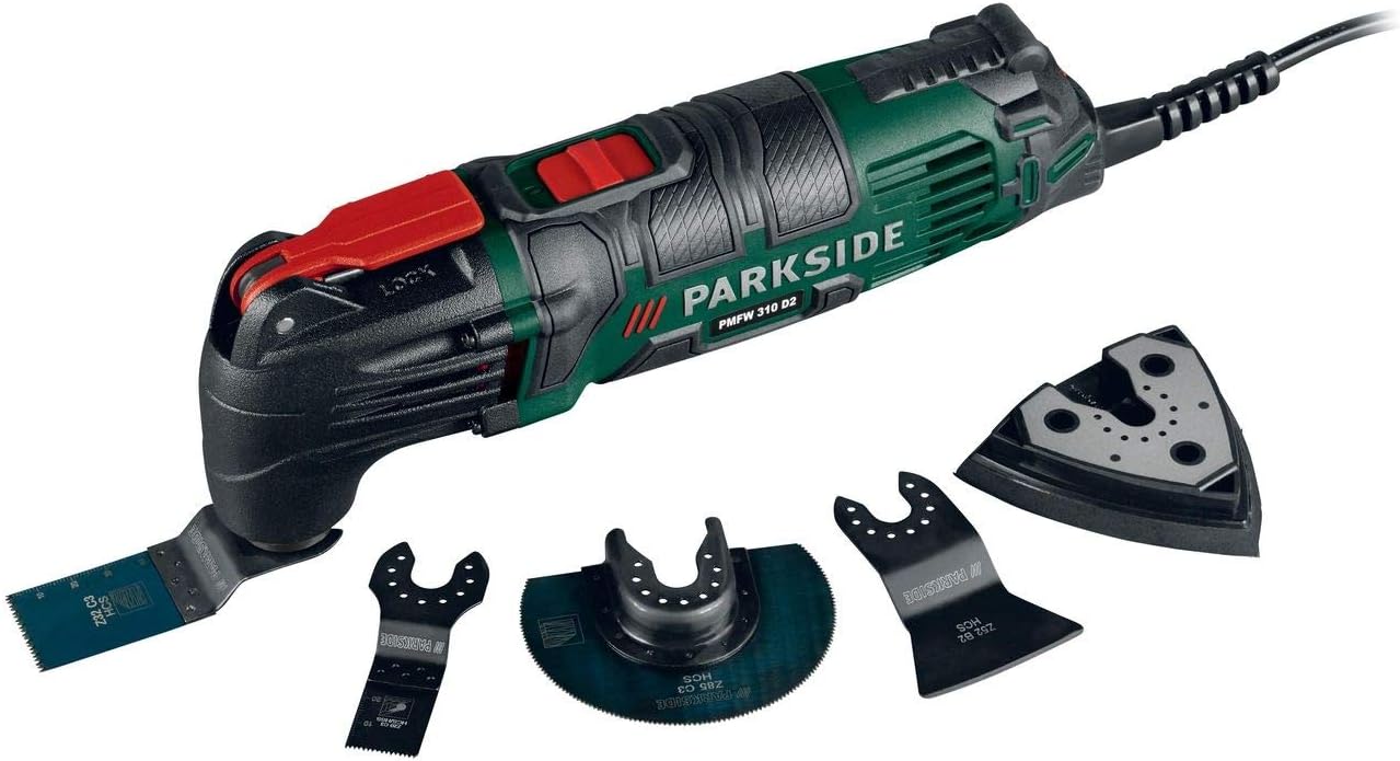 Multifunctional tool sawing/separating/grinding Parkside PMFW 310 D2