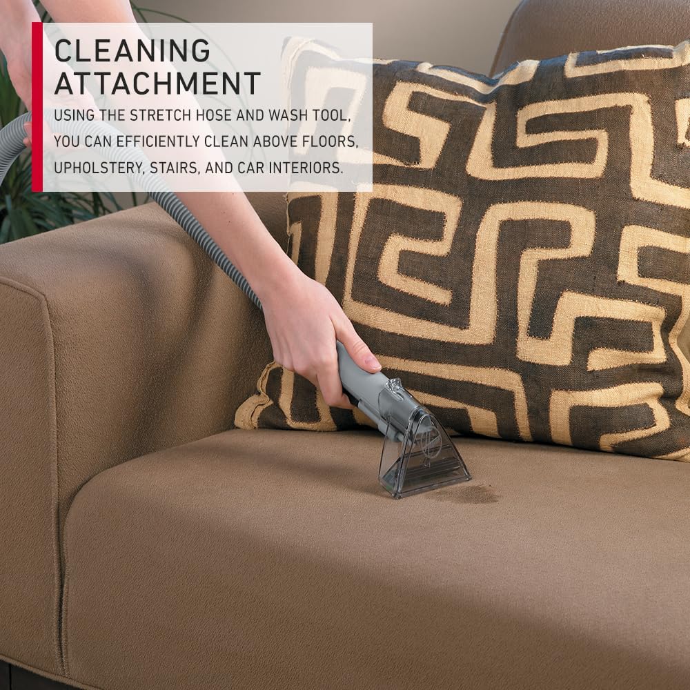 Hoover Brush N Wash Carpet and Hardfloor Washer, Grey, F5916