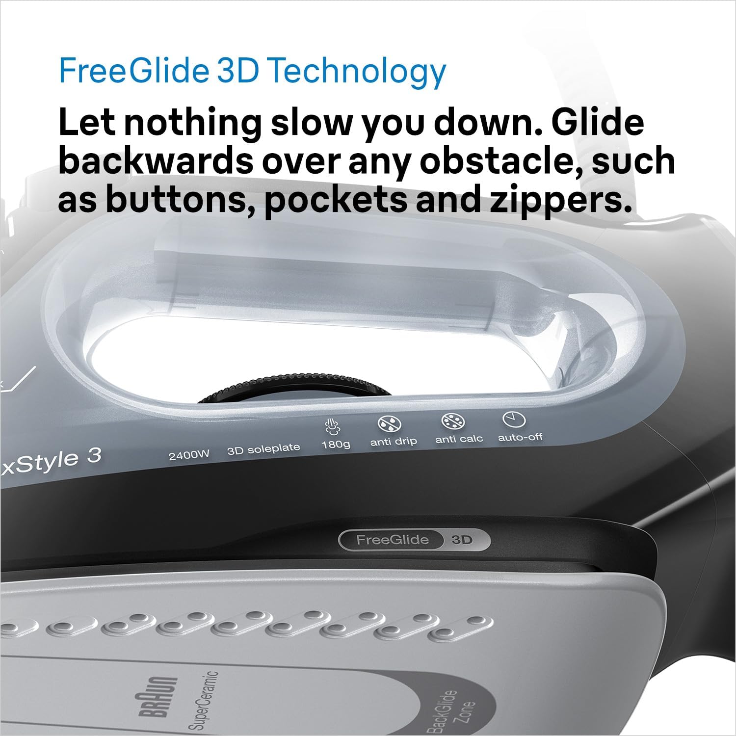 TexStyle 3 Steam iron SI 3055 Black