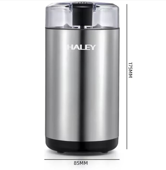 HALEY Coffee Grinder Electric Stainless Steel HY-2111