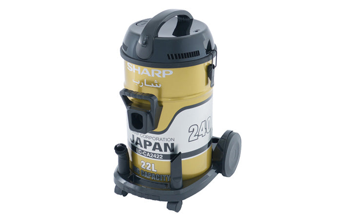 SHARP Drum Type Bagless Vacuum Cleaner with Blower, EC-CA2422 (2400W, 22L)