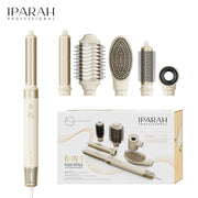 IPARAH P-500 Hot Air Styler BLDC Ionic High-Speed Hair Styler 6 in 1 Air Styler & Hair Dryer with Auto-Wrap Curlers, No Heat Damage