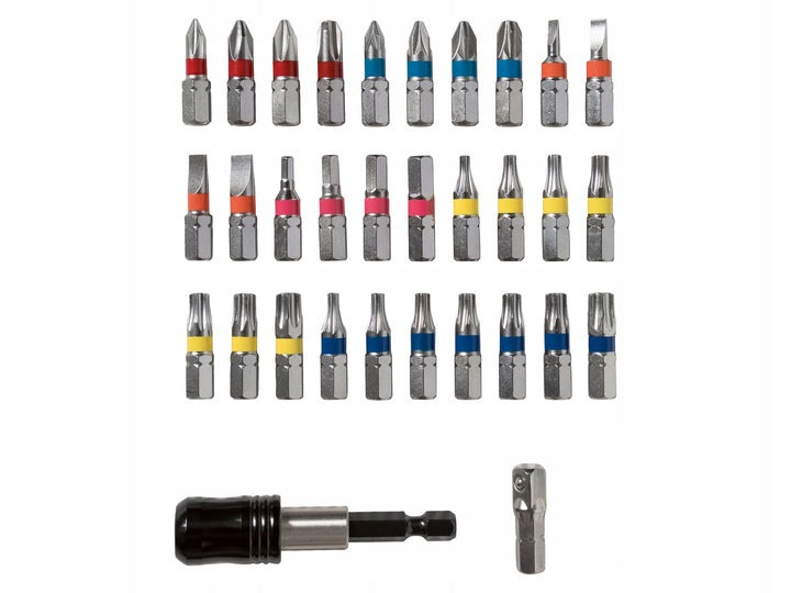 Parkside Bit Set 25 Mm, Pbs S3 A1, 32 El