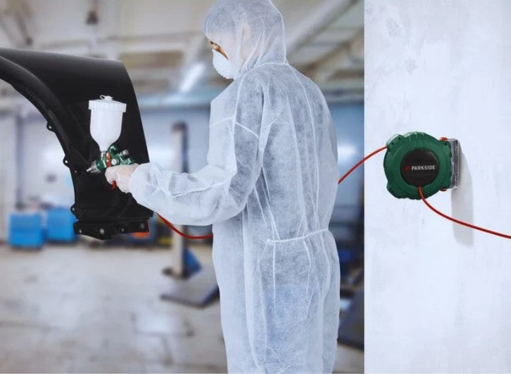 PARKSIDE Pneumatic hose reel Practical hose reel with automatic feed PDST 10 B3