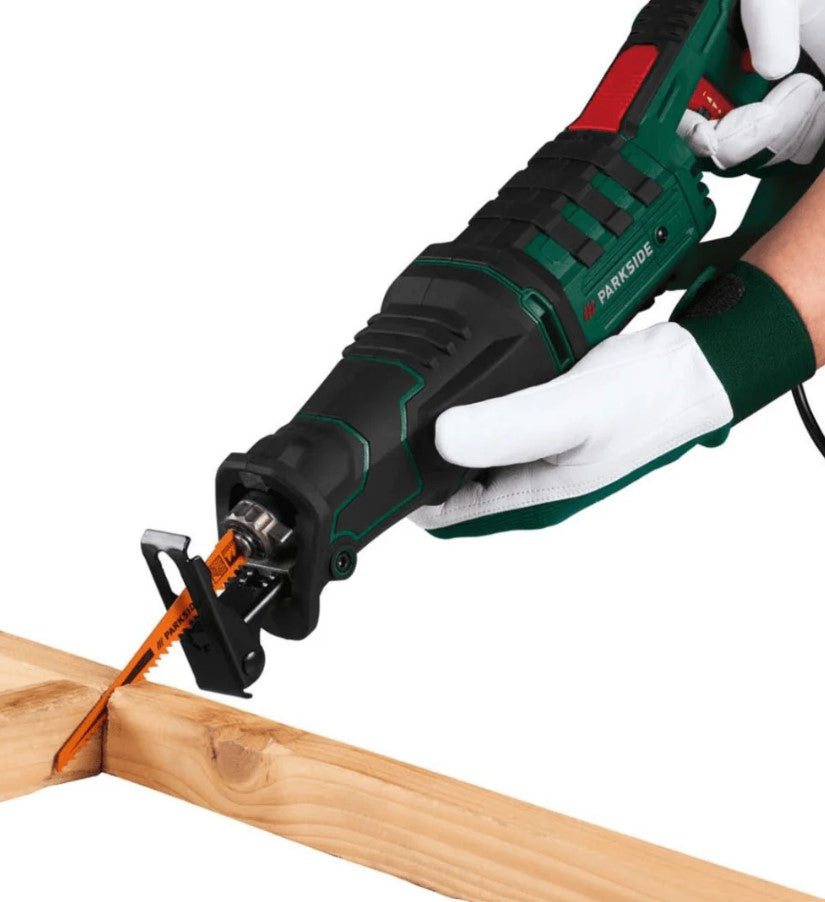 Parkside PFS 710 D3 Sabre Saw Reciprocaing Saw for Effortless cuts in Wood, Plastic, Metal and Lightweight Building Materials
