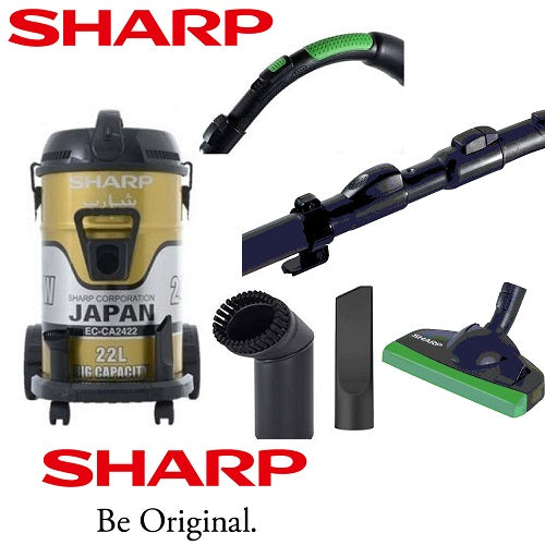 SHARP Drum Type Bagless Vacuum Cleaner with Blower, EC-CA2422 (2400W, 22L)