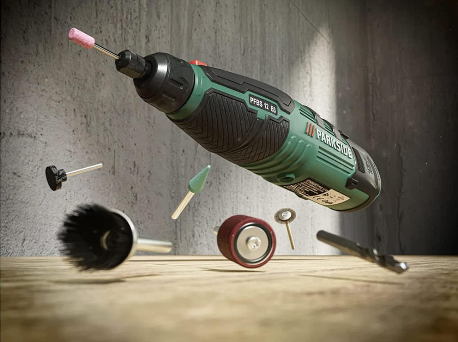 PARKSIDE 12V Cordless Rotary Tool Multi Grinder	PFBS 12 B3