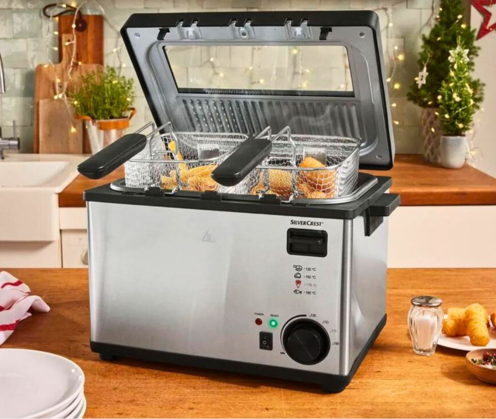 SilverCrest Stainless Steel Deep Fryer