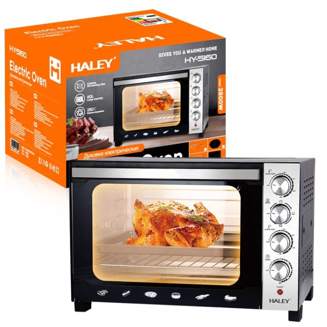 Electric Oven HALEY HY-5160, 2800W, 60L