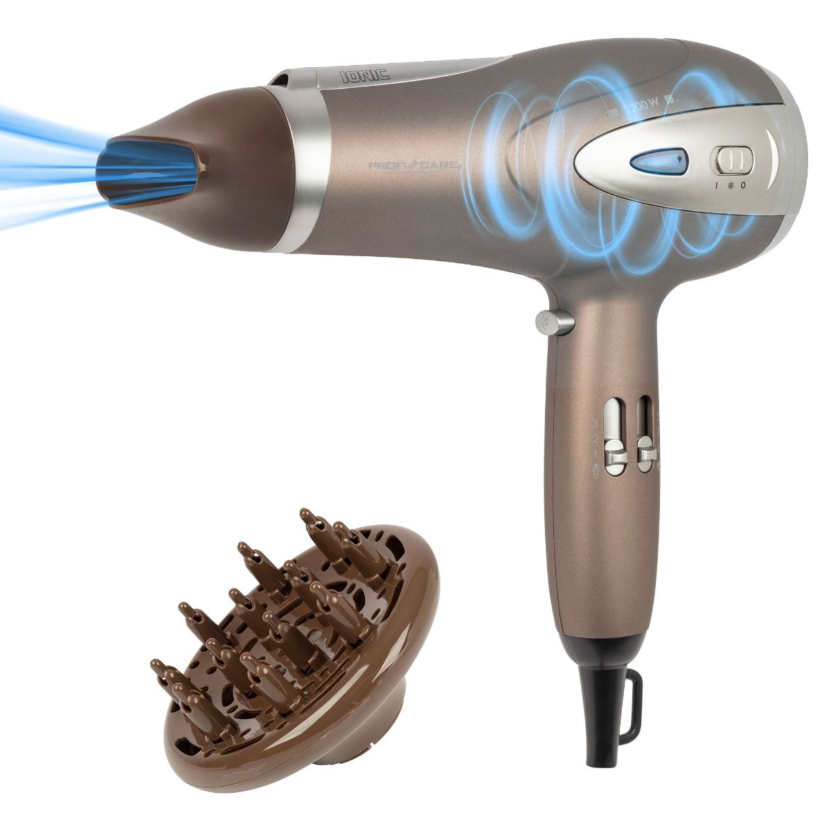 ProfiCare® PC HTD 3113 Hair Dryer