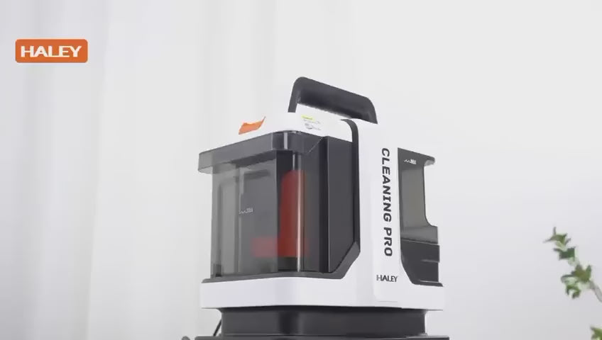 Load video: Haley HY-3912 self-cleaning vacuum cleaner for home and car with containers