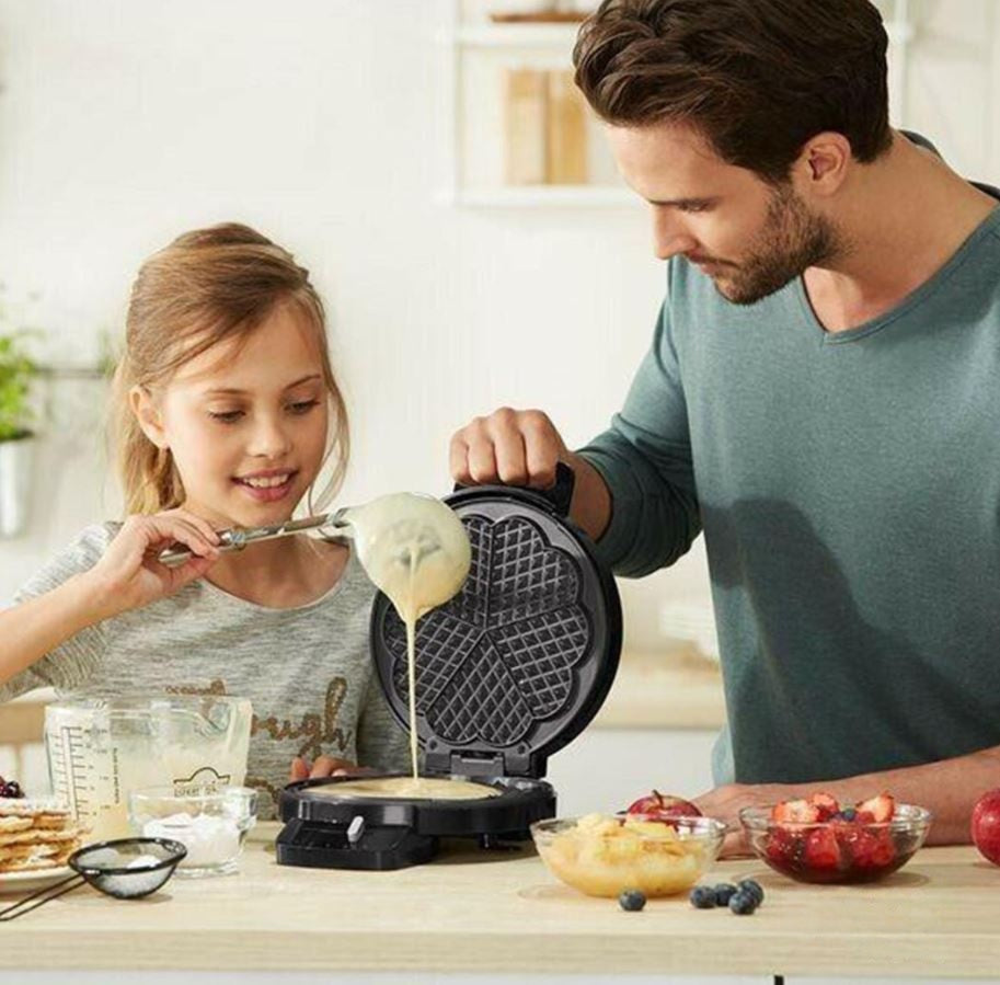 SilverCrest Waffle Maker Machine, Flower Shaped